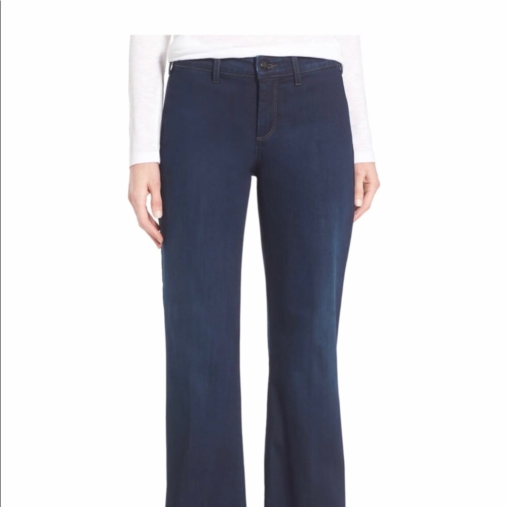 NYDY ‘Addison’ stretch wide leg denim jeans size 8 - Picture 2 of 7